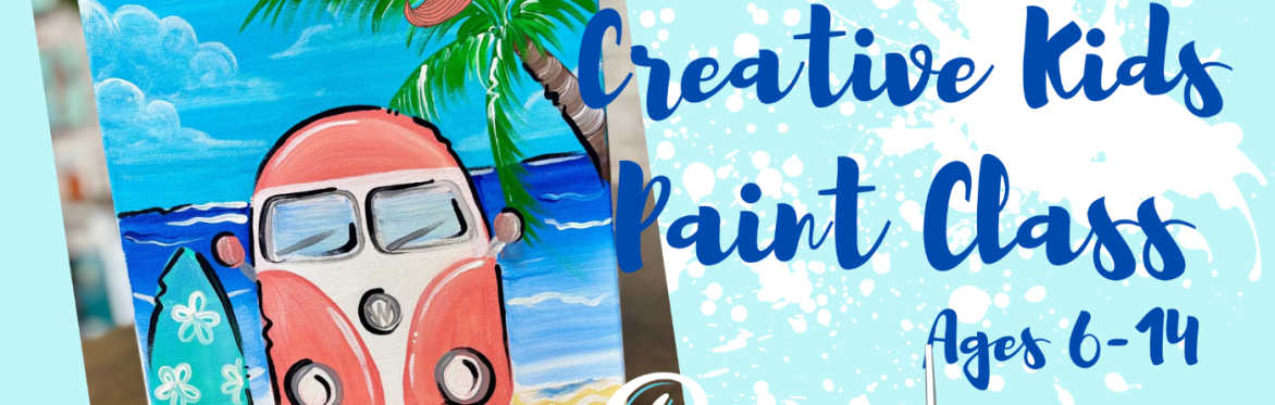 Creative Kids Paint Class Ages 6-14