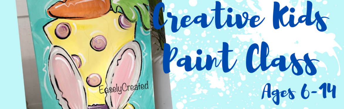 Creative Kids Paint Class Ages 6-14 "Bunny Hat"