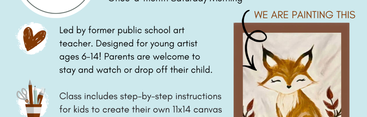 CREATIVE KIDS Paint Class Ages 6-14