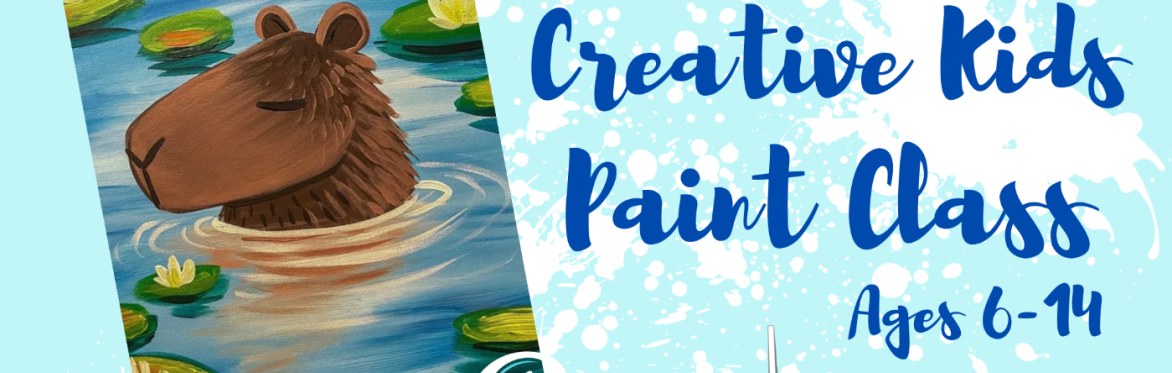 Creative Kids Paint Class Ages 6-14