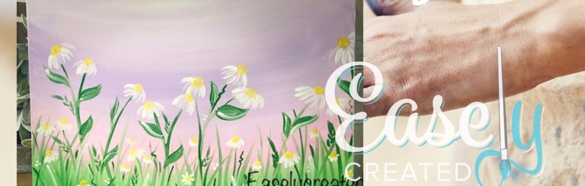 Paint Night Daisy Field