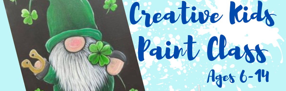 Creative Kids Paint Class Ages 6-14