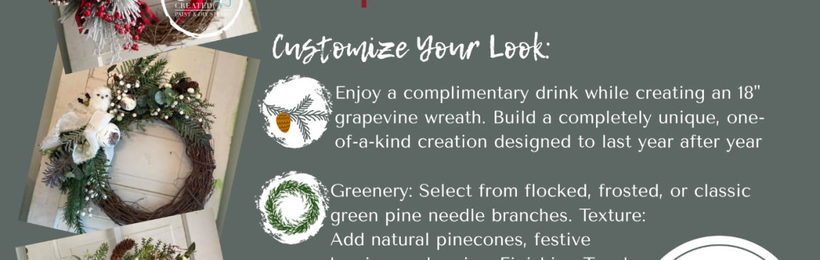 Sip & Create: Grapevive Wreath Workshop