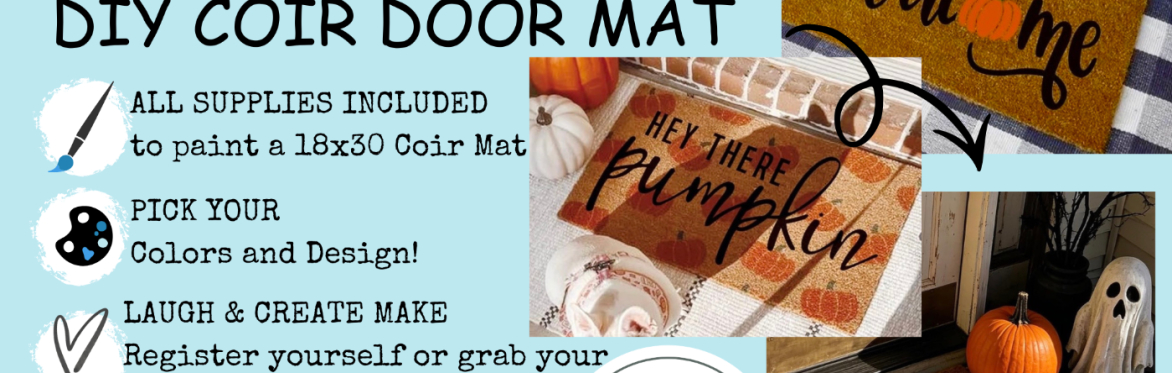 DIY Workshop "Paint a Coir Door Mat"