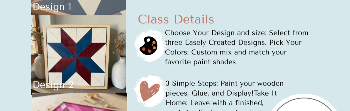 Barn Quilt DIY Workshop