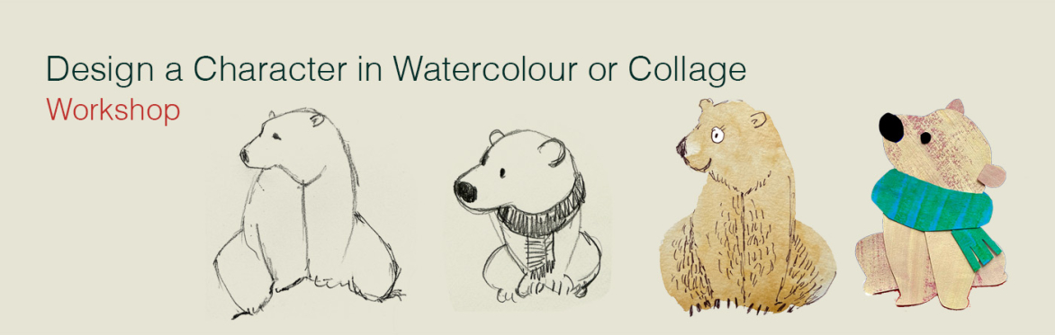 Workshop: Design a Character in Watercolour or Collage