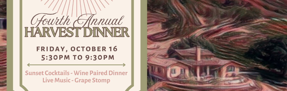 4th Annual Harvest Dinner @Tuscan House Vineyards