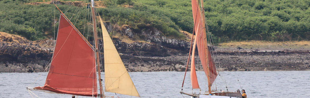 Gaff rigged boats