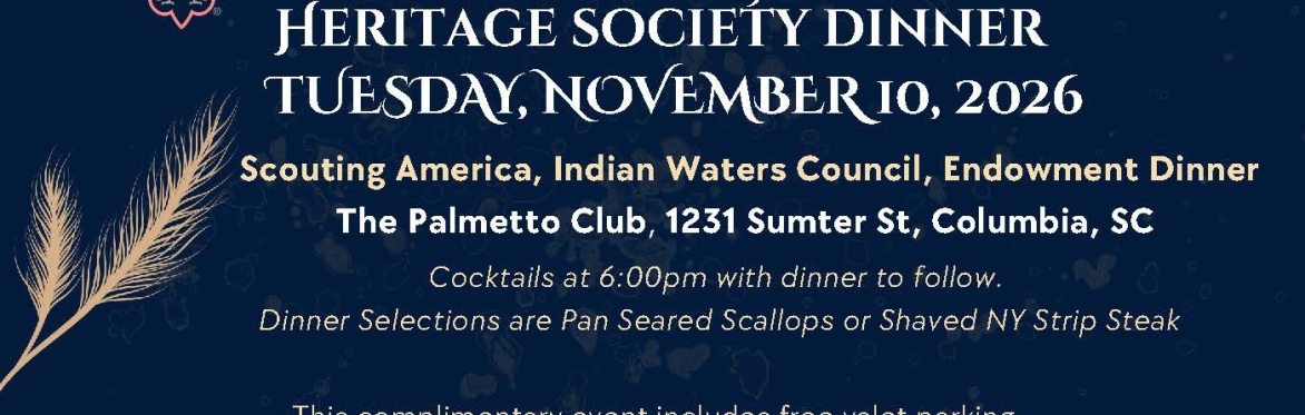 The Darnall W. Boyd Heritage Society Dinner