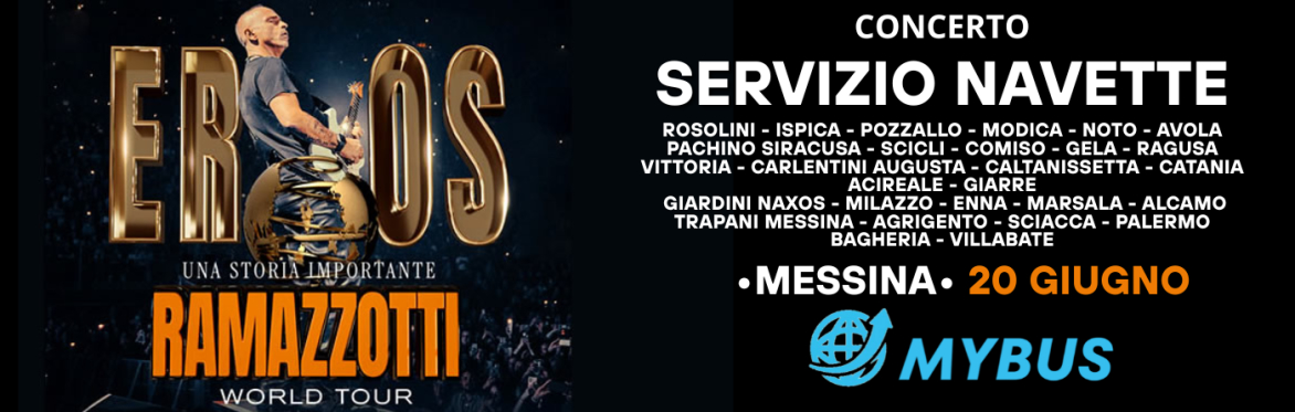 SERVIZIO BUS EROS RAMAZZOTTI 20/06