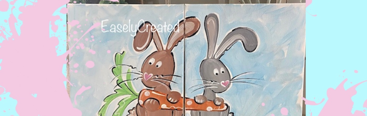 Mom and Me Paint Class "Spring Bunnies"