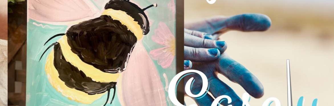 Thrifty Tuesday $25 Paint Night "Spring Bee"