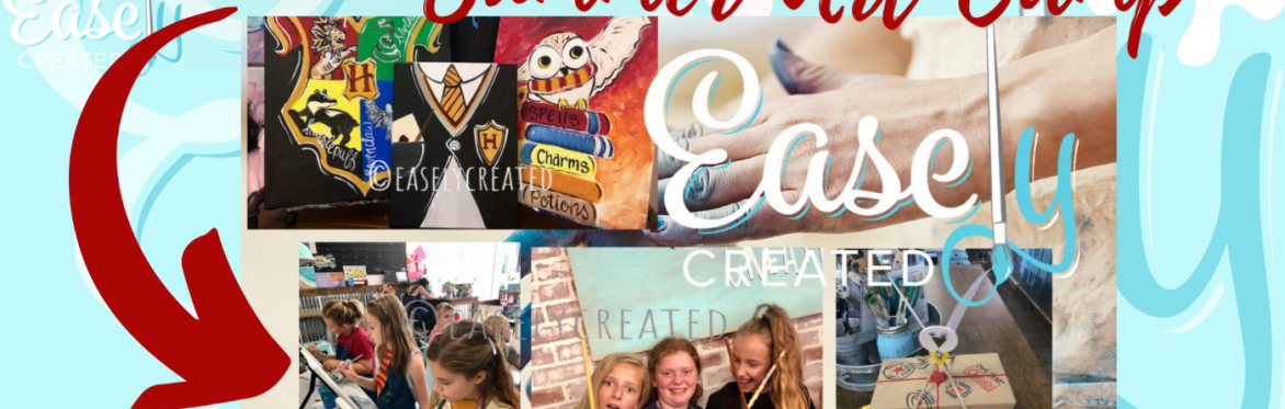 Summer Art Camp Week 4 Harry Potter Wizard Theme Theme Ages 6-14