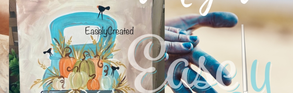 Sip and Paint "Farmhouse Pumpkins" Canvas  Paint Night