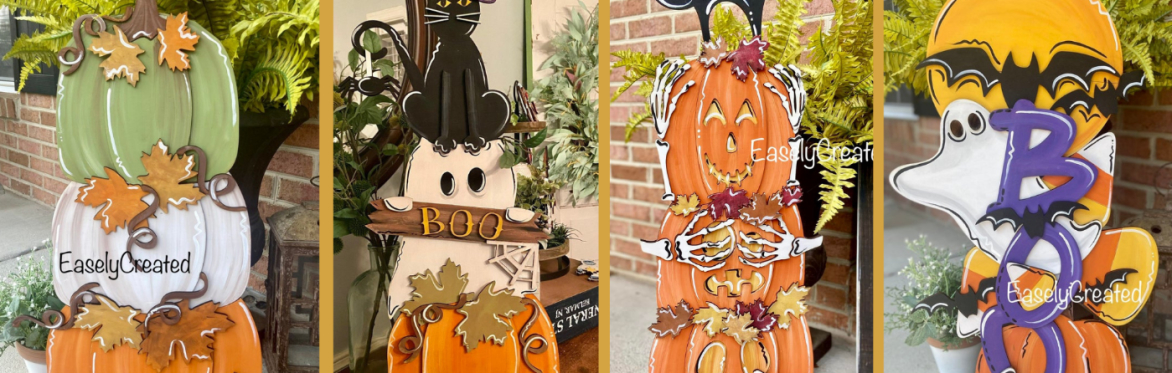 Halloween DIY Porch Sign Workshop