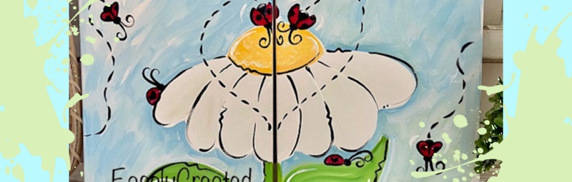 Mom and Me Paint Class "Daisy"