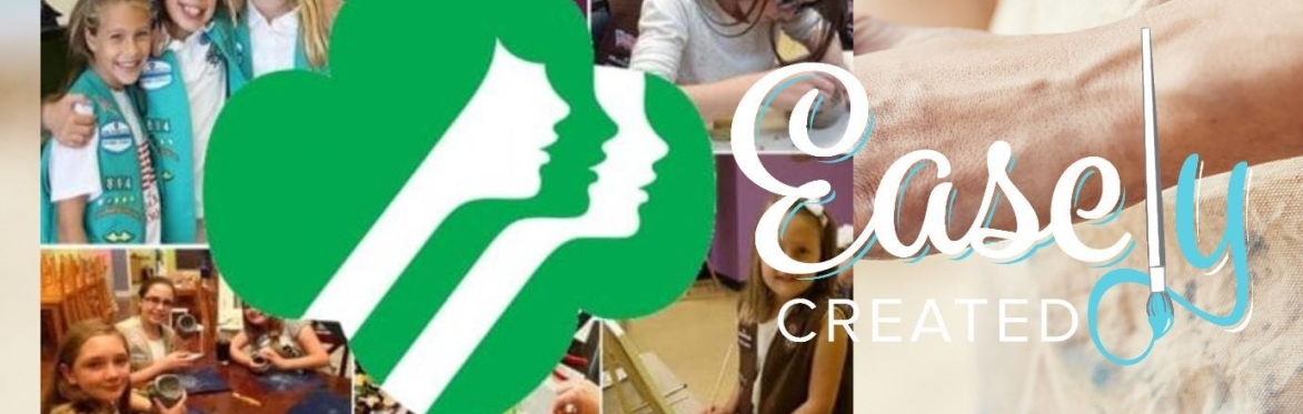 Girl Scout Paint Class at Easely Created