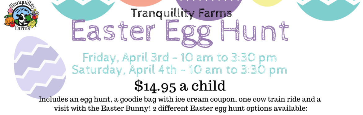 Easter Egg Hunt- FRIDAY 4/3