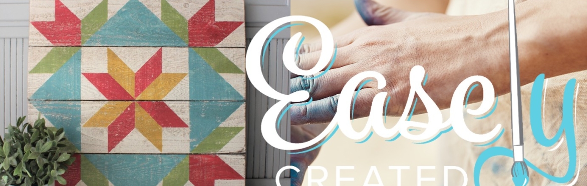 Tulip Barn Quilt Paint Class at Easely Created