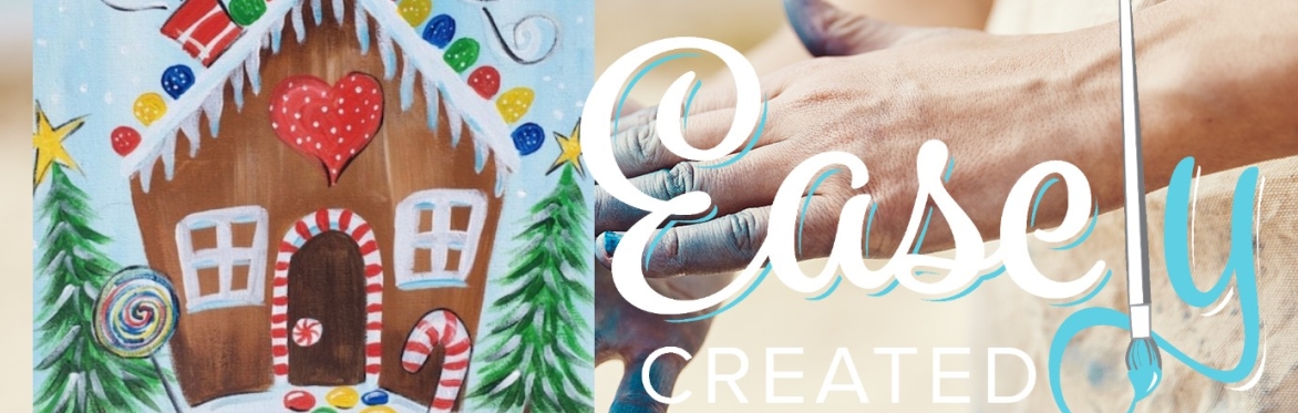 Creative Kids Paint Class "Gingerbread House" Ages 6-14