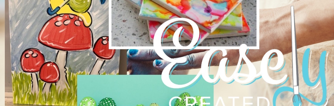 Spring Break Art Camp Ages 6-14 at Easely Created