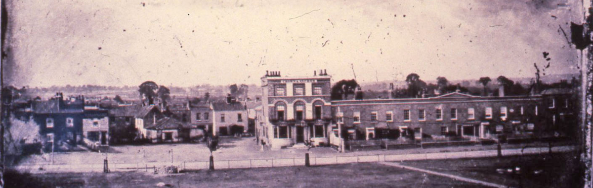 Chiswick High Road in 1863