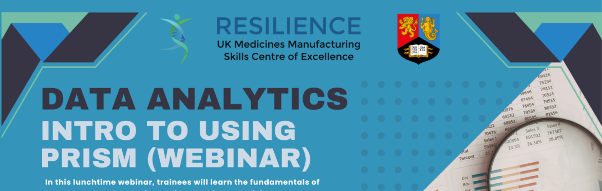 Data Analytics: Introduction to Prism Webinar (FREE TO ALL)