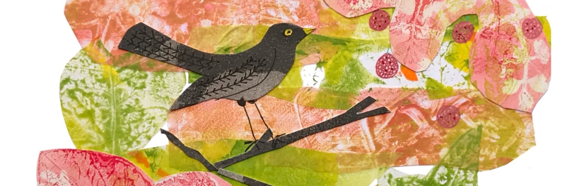 Wild Cornwall - Monoprinting with a Gelliplate