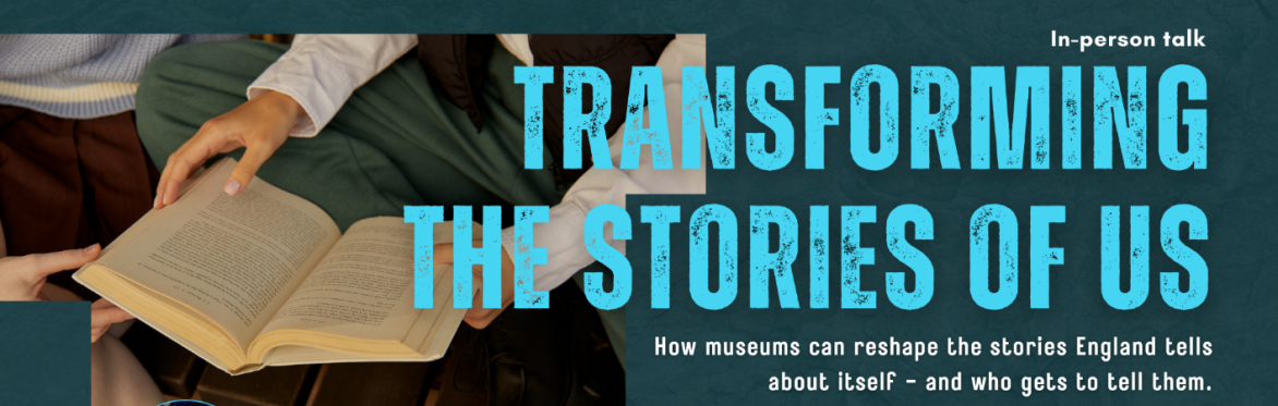 Transforming The Stories Of Us (In-person talk)