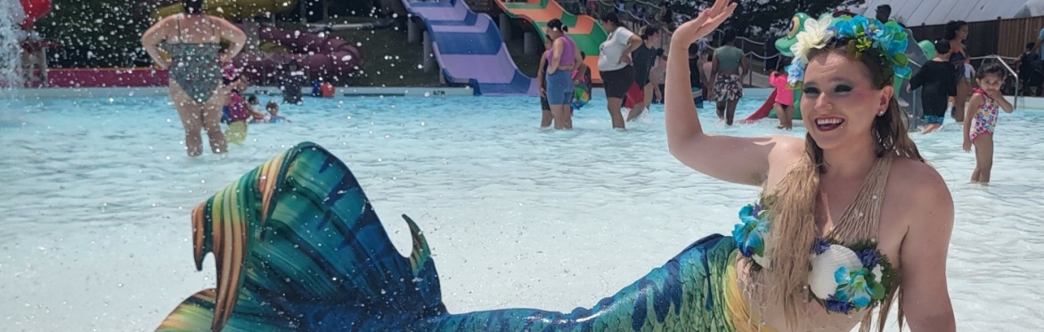 Swim with Mermaid Molly Flora and Friends
