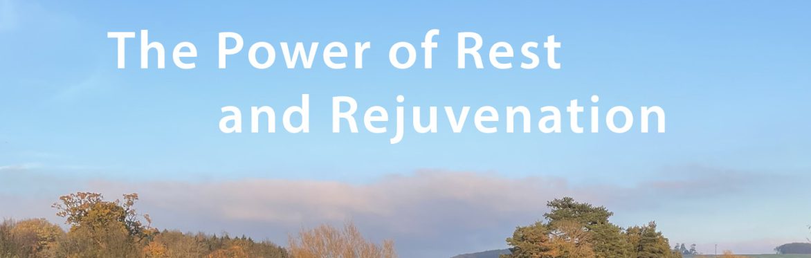 The Power of Rest and Rejuvenation