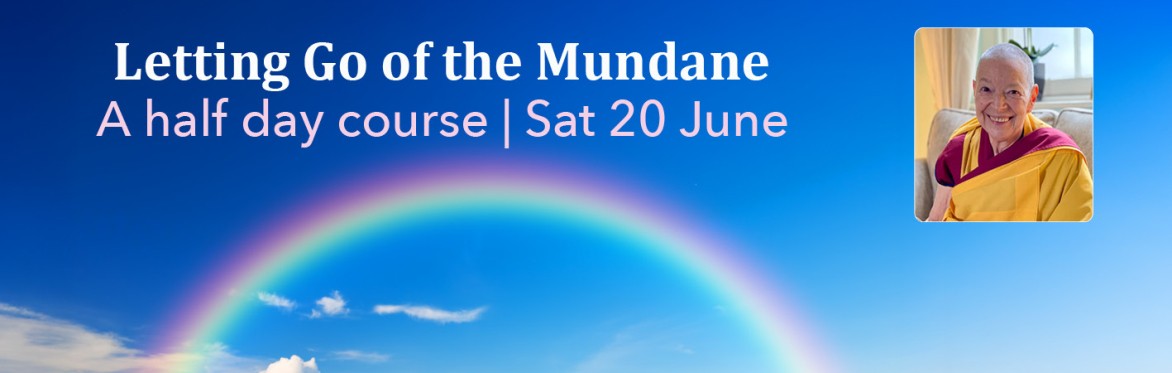 Letting Go of the Mundane