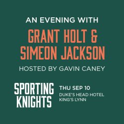An Evening with Grant Holt and Simeon Jackson