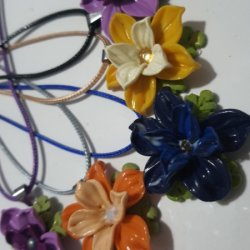 Butterfly Bay Flower Necklace Clay Workshop