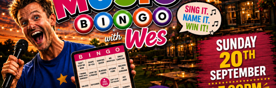 WACKY BINGO WITH WES @ TALBOT TYTHING