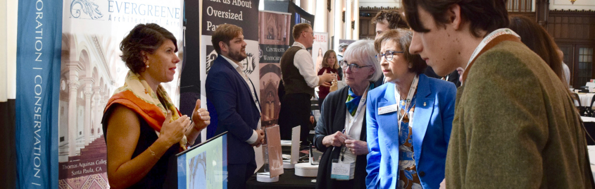 Catholic Art Institute 2026 Conference Exhibitor Tables