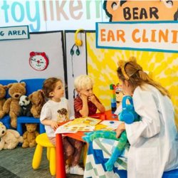 Dalmatians Teddy Bear Hearing Aid Clinic