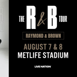 USHER🍒CHRIS BROWN💋Round-Trip Shuttle (Times Square to MetLife Stadium)
