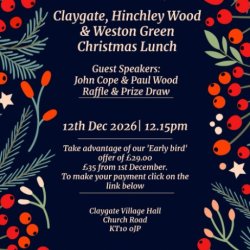 CHWWG Conservatives Christmas Lunch 2026
