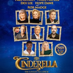 Cinderella pantomime at london palladium