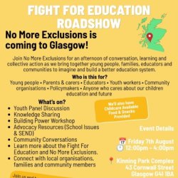 Fight for Education Roadshow - Glasgow