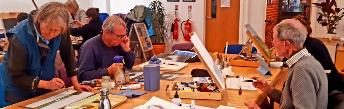 Painting course with Mark Fielding