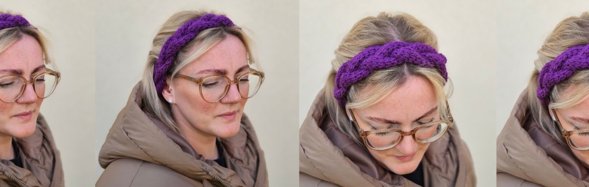 Learn to Tunisian Crochet: Braided Headband