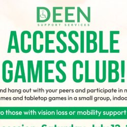 DEEN Accessible Games Club Meetup