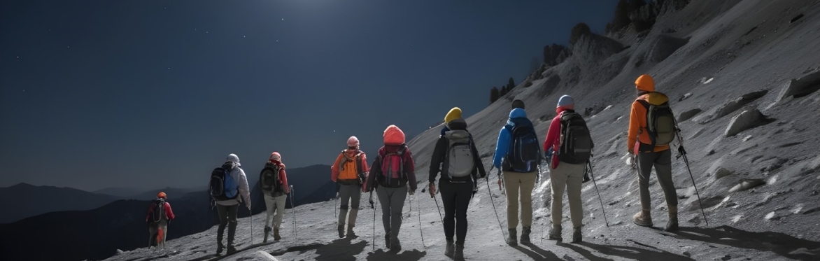 Escursione al chiaro di luna - Anello del Monte Scale