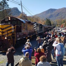 Autumn Train Excursion through the Great Smoky Mountains!