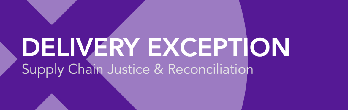 Delivery Exception (Mar. 27): BENJAMIN MCKEAN, JESSICA CHAMPAGNE, MORGAN CURRIER, & EVANGELINA ARGUETA