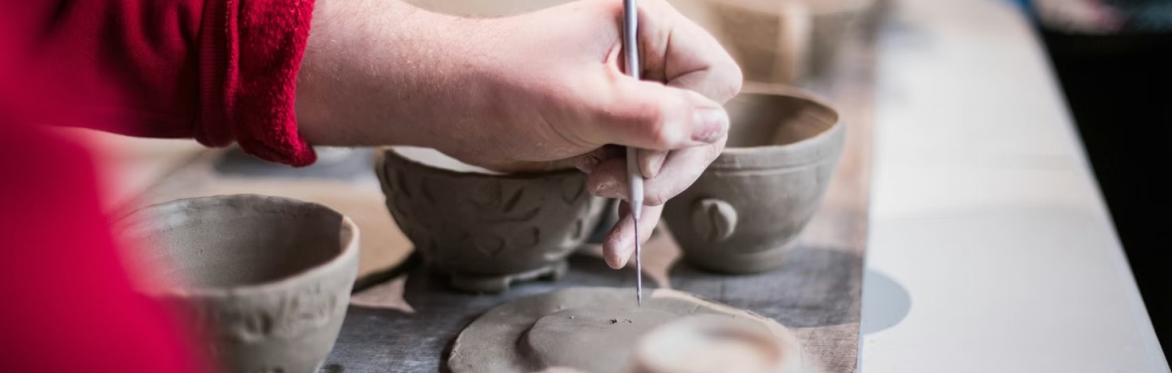 Pottery workshop at COR
