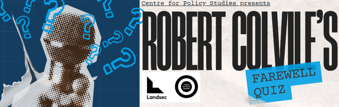 Robert Colvile's Farewell Quiz