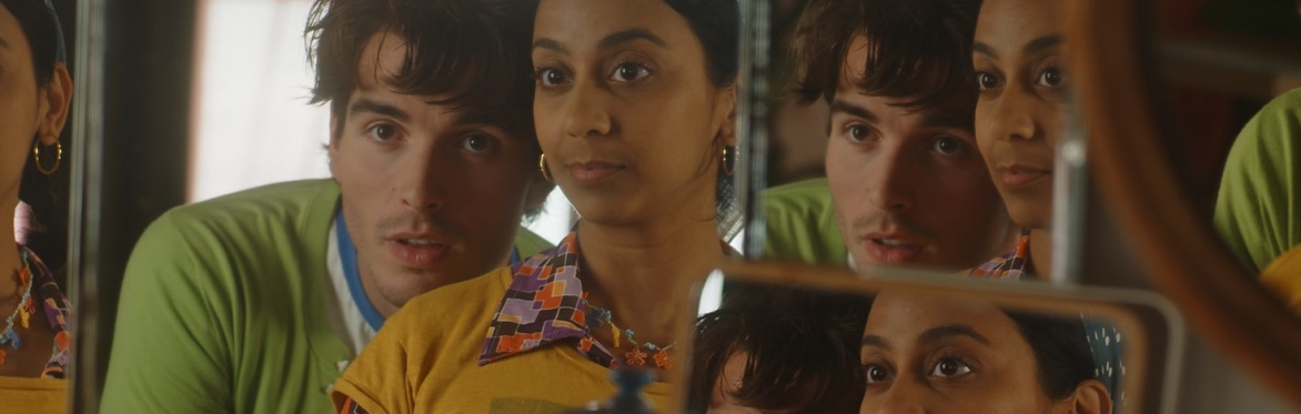 Actors from the short film True Love and Wormholes